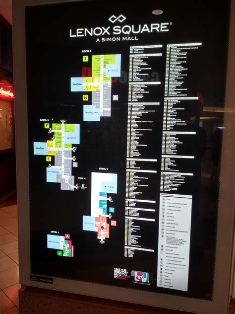 lenox mall list of stores.